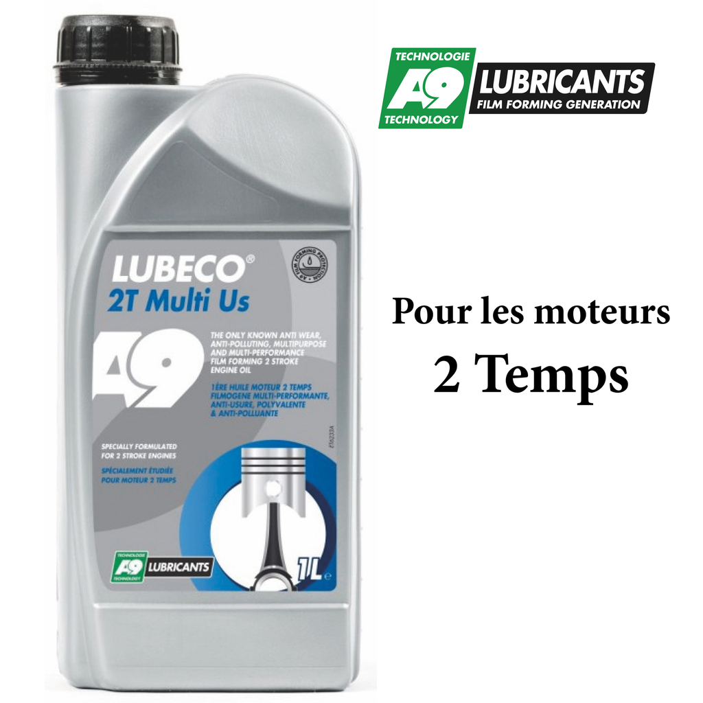 [3760028391326] LUBECO 2-Stroke Multi-Use Oil 1L