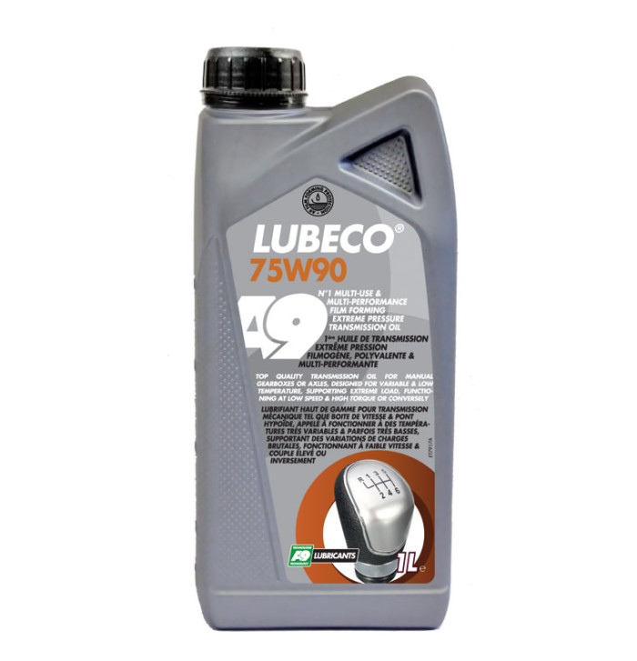 [3 760028 39331 3] LUBECO 75W90 TRANSMISSION 1L - GL4/GL5 - ZF Synchromesh